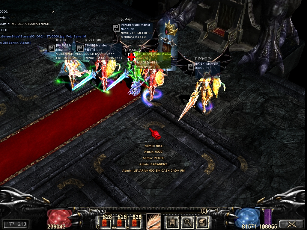 GUIL VENCEDORA DO NOSSO  ARKA WAR NVSH ! PARABÉNS